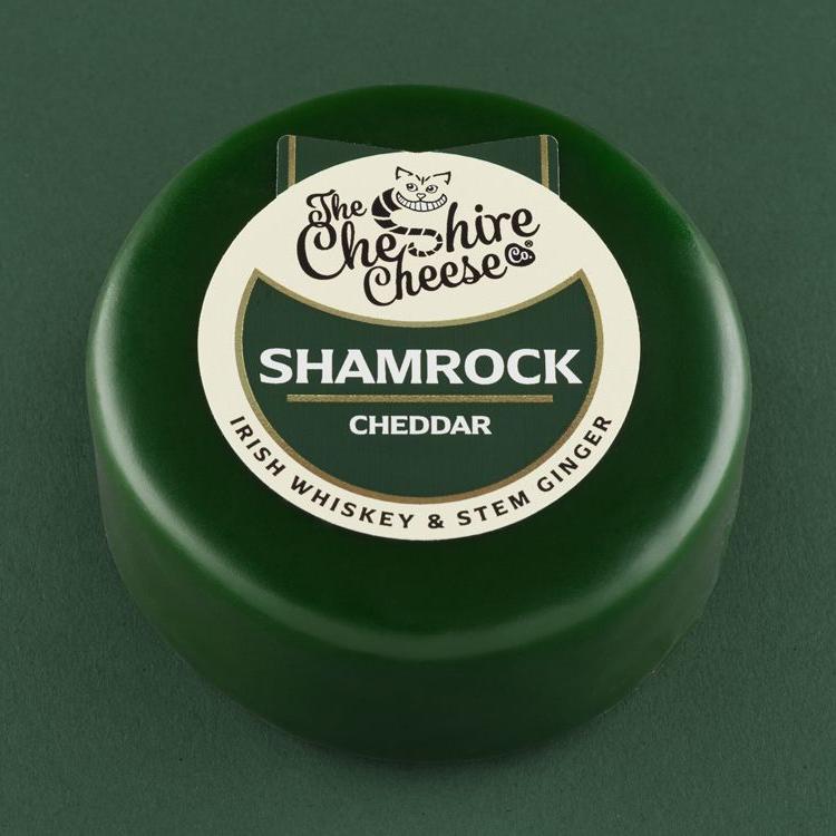 Shamrock - Irish Whiskey & Stem Ginger Cheddar Cheese